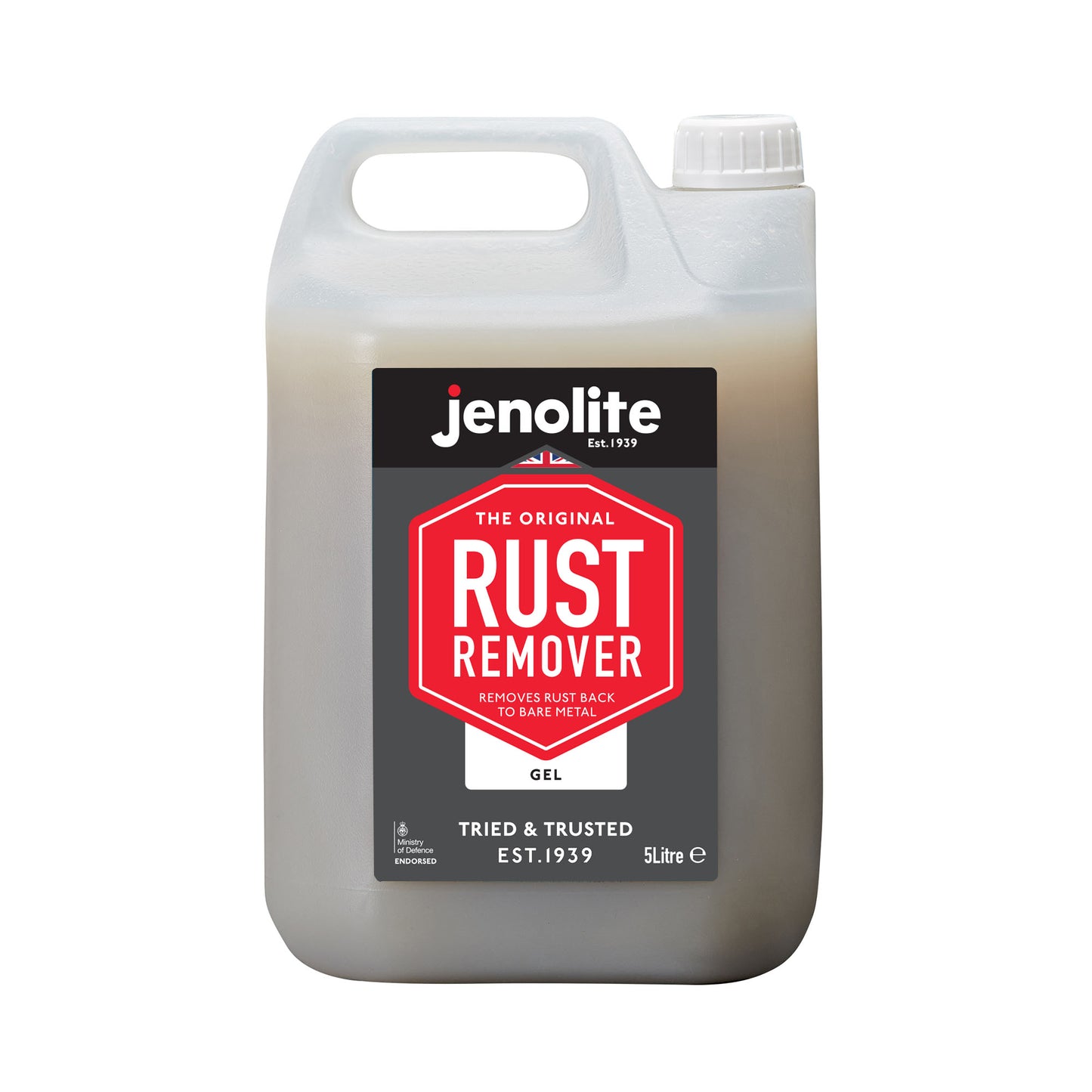 Rust Remover Concentrated Gel | 40ml, 1 Litre, 5 Litre