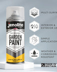 DIRECTORUST Spray Paint | Chalky Finish | Buttercup Yellow | 12 x 400ml | RAL 1018