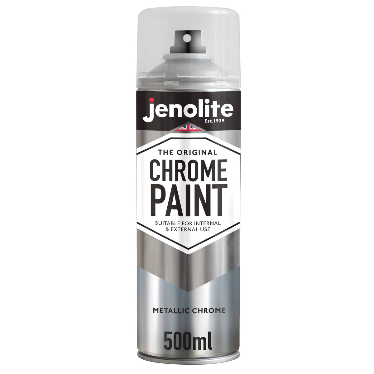 Chrome Paint | 4 x 500ml | Aerosol Spray Paint - Value Pack