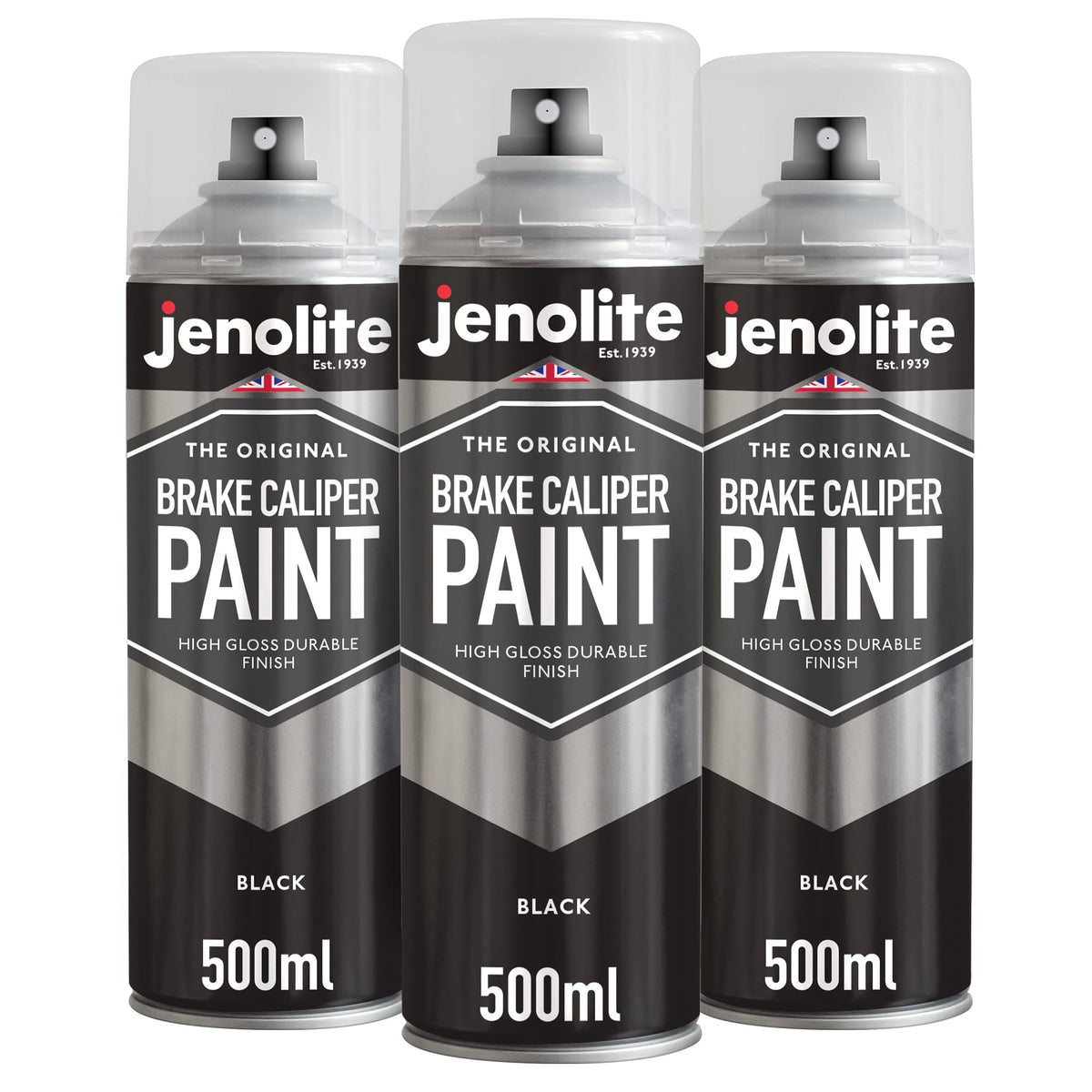 Brake Caliper Spray Paint - Durable High-Gloss Finish, Heat, Corrosion & Weathering Resistant