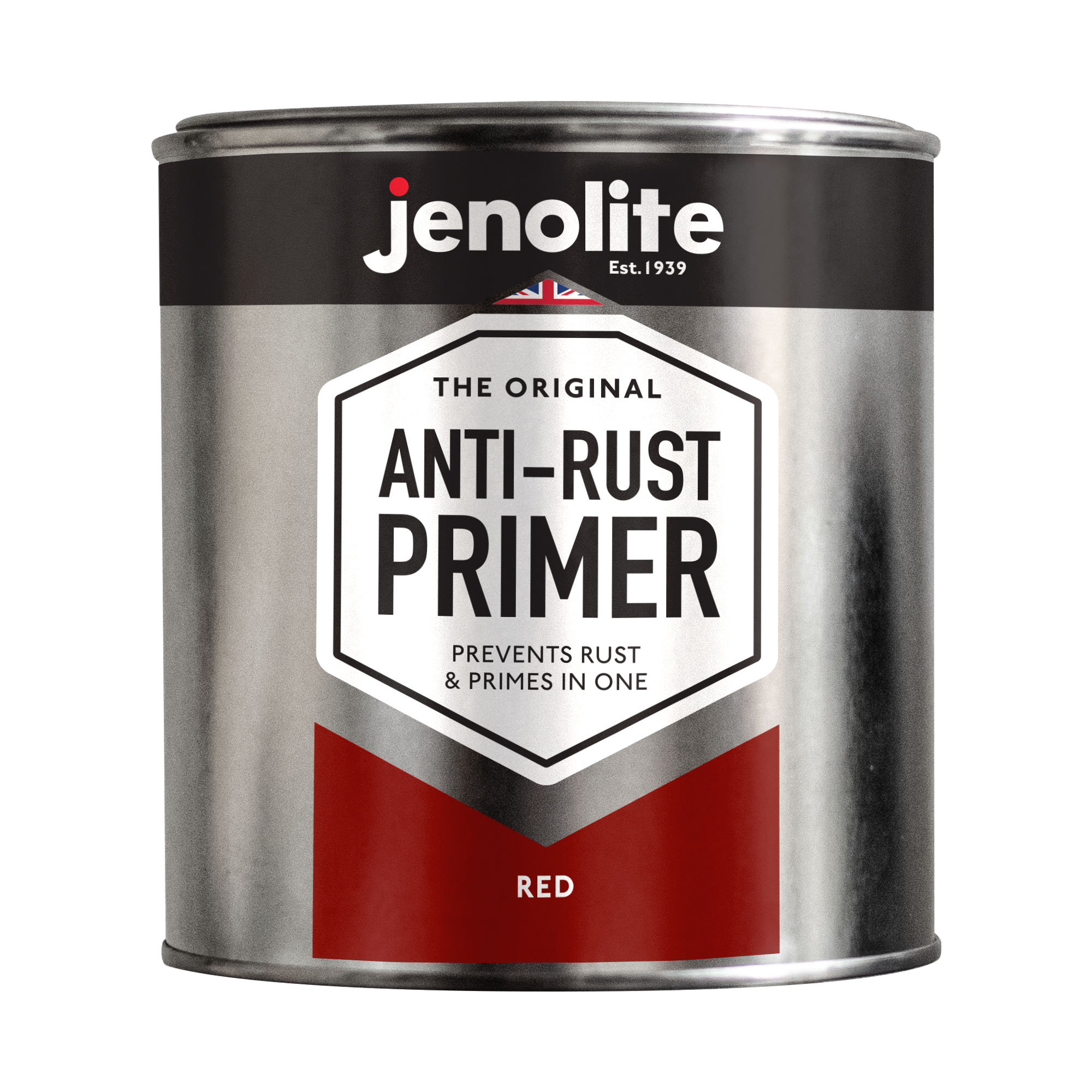Anti-Rust Primer Red Oxide Litre Tin Paint – Jenolite