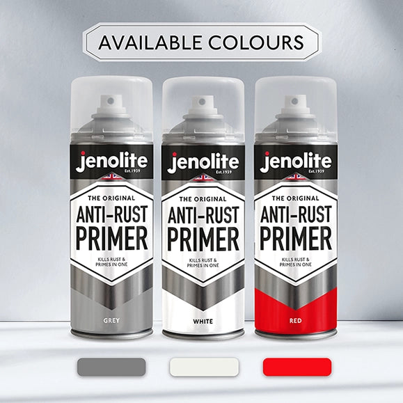 Anti-Rust Primer Spray Paint| JENOLITE