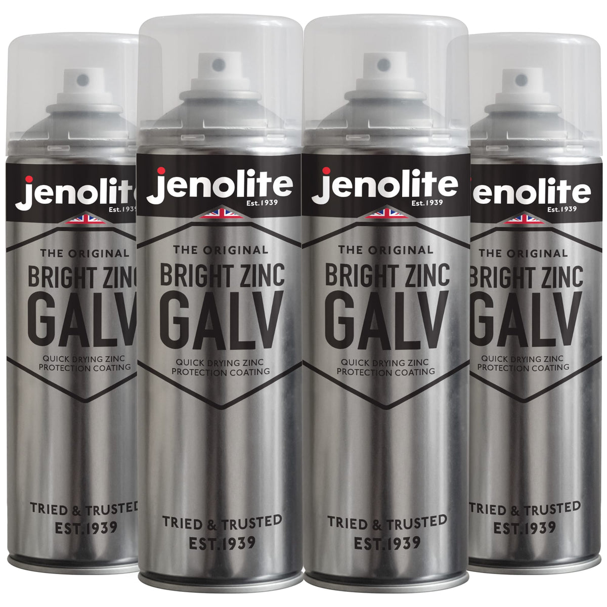 Bright Zinc Galvanising Aerosol Spray Paint | 500ml