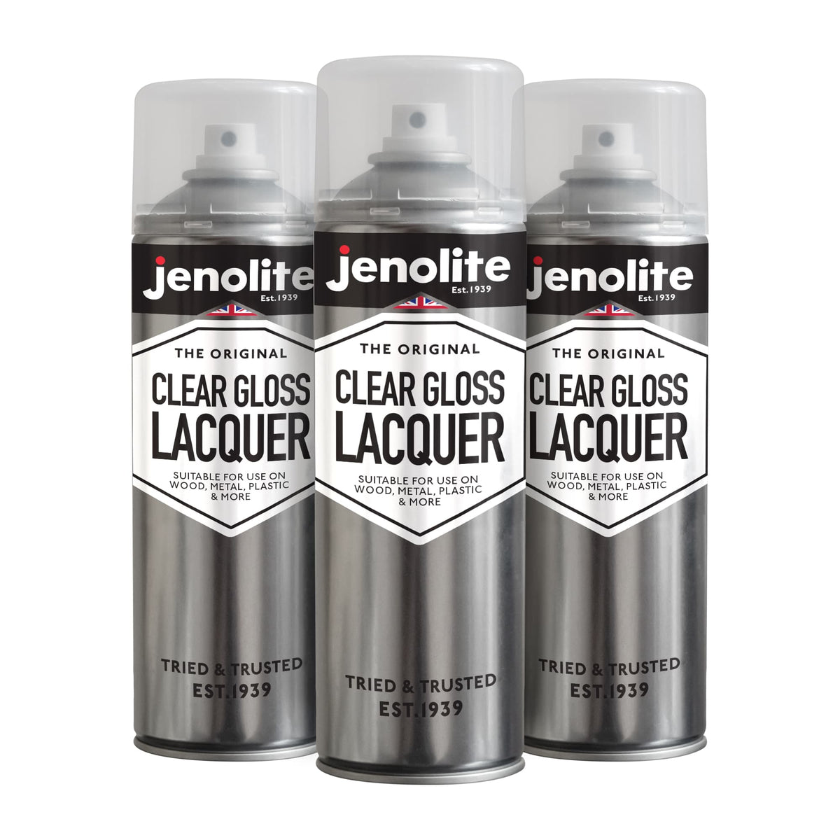 Clear Lacquer Spray 500ml, Matt, Satin or Gloss Finish