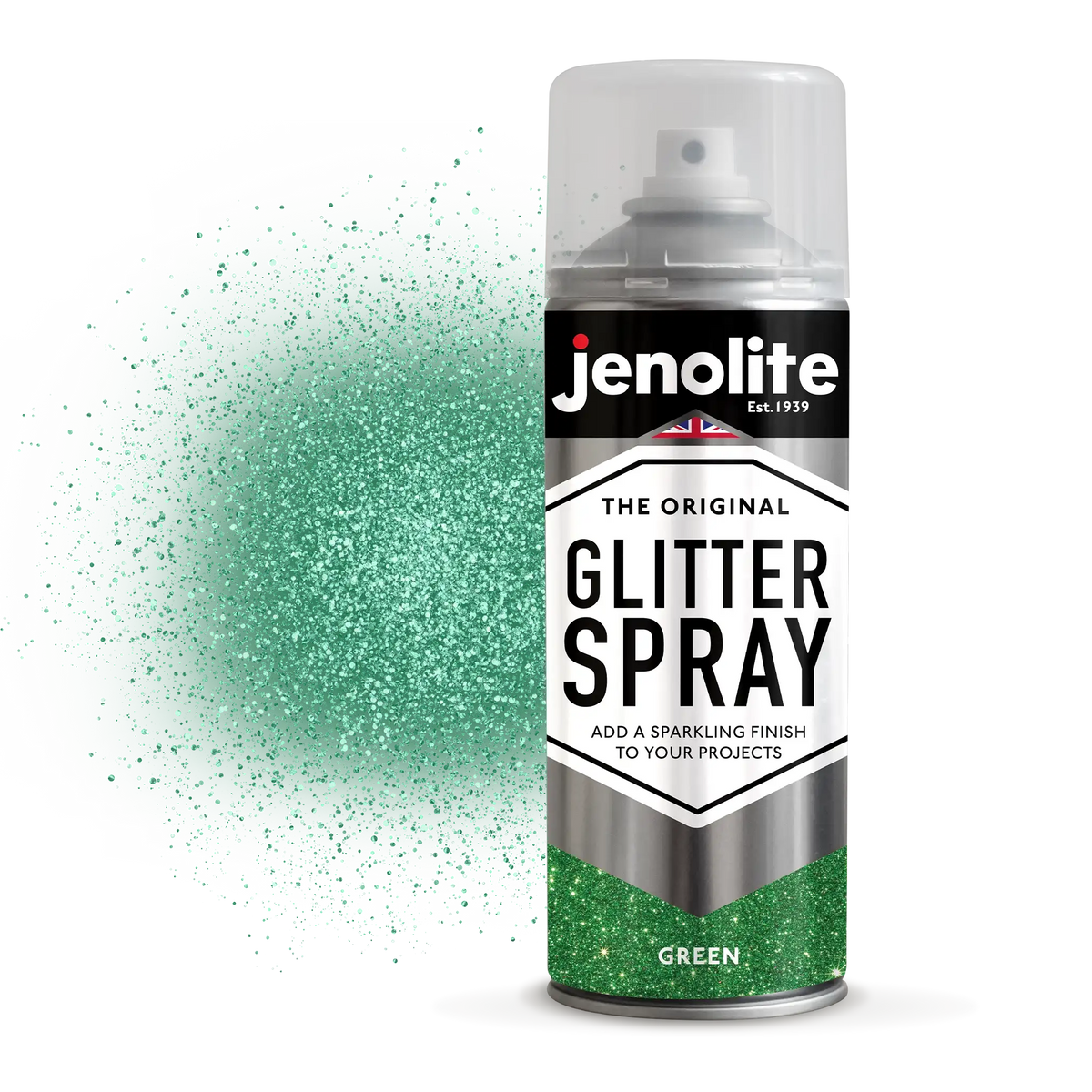 Glitter Spray Paint 400ml Jenolite