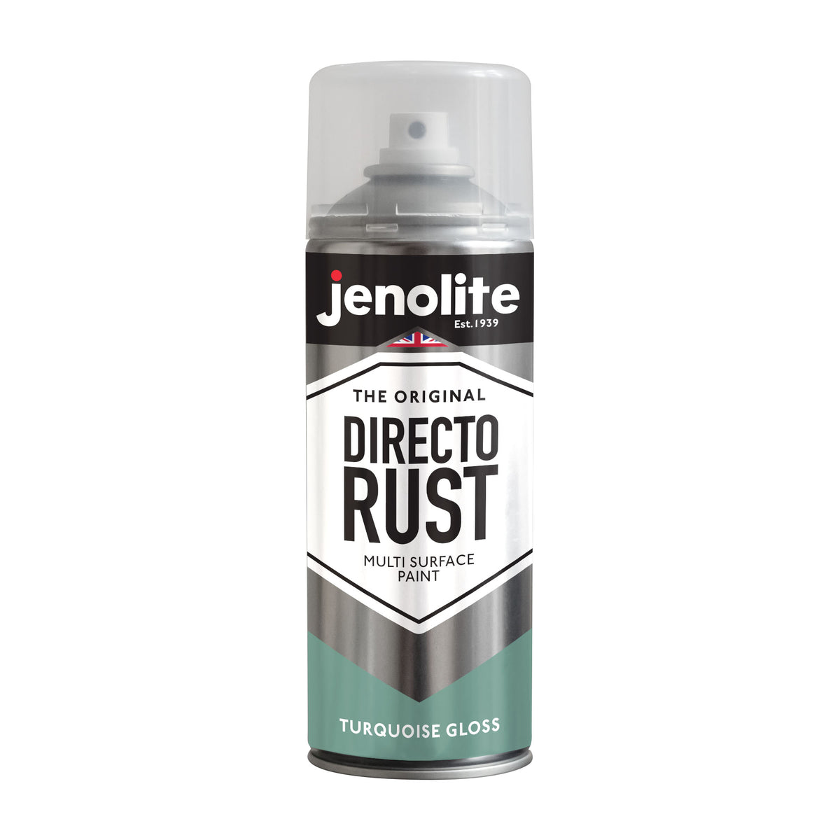 DIRECTORUST Spray Paint | Gloss | Turquoise | 12 x 400ml | RAL 6034