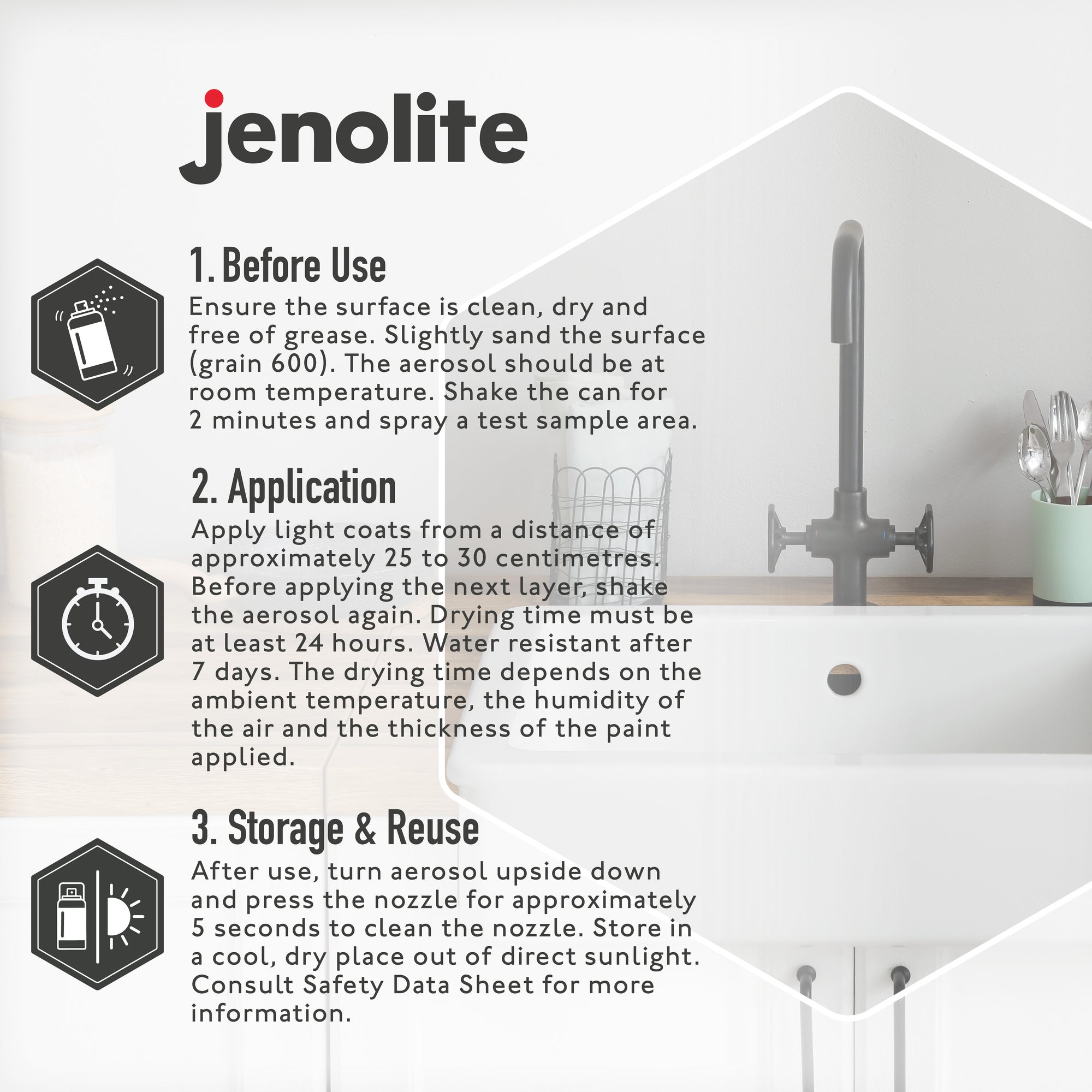 Enamel Bath Repair Spray Paint | White Gloss | 400ml | Paint & Repair Baths, Shower Trays, Kitchen Appliances