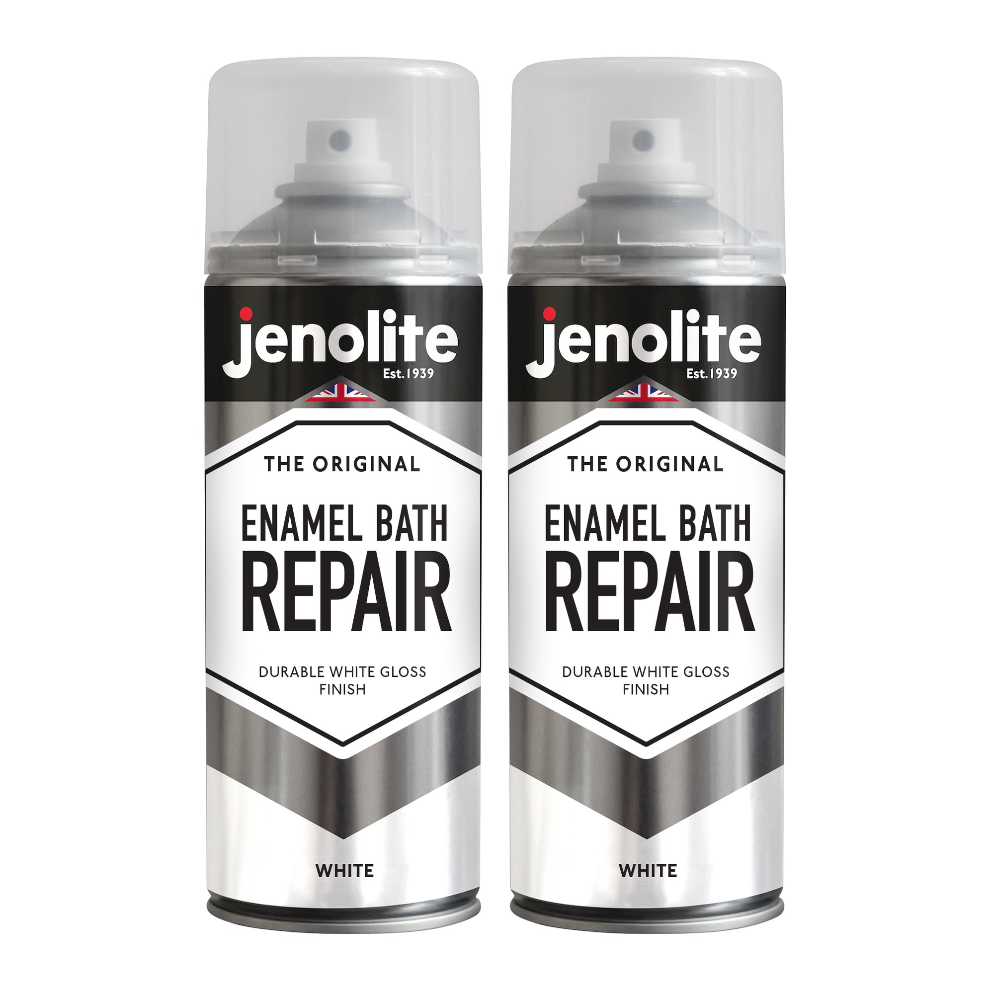 Enamel Bath Repair Spray Paint | White Gloss | 400ml | Paint & Repair Baths, Shower Trays, Kitchen Appliances
