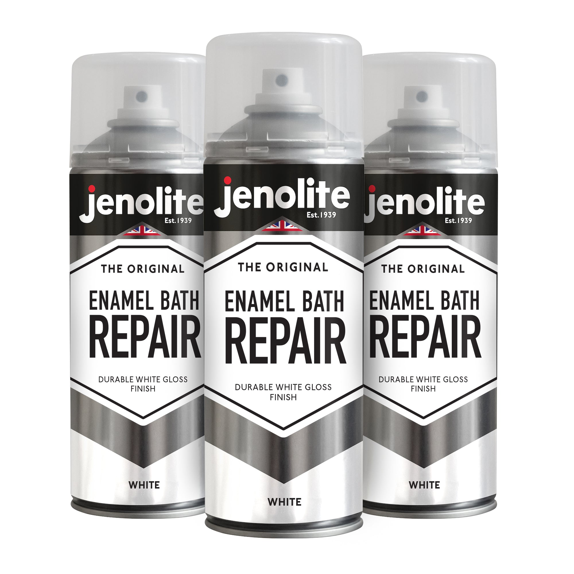 Enamel Bath Repair Spray Paint | White Gloss | 400ml | Paint & Repair Baths, Shower Trays, Kitchen Appliances