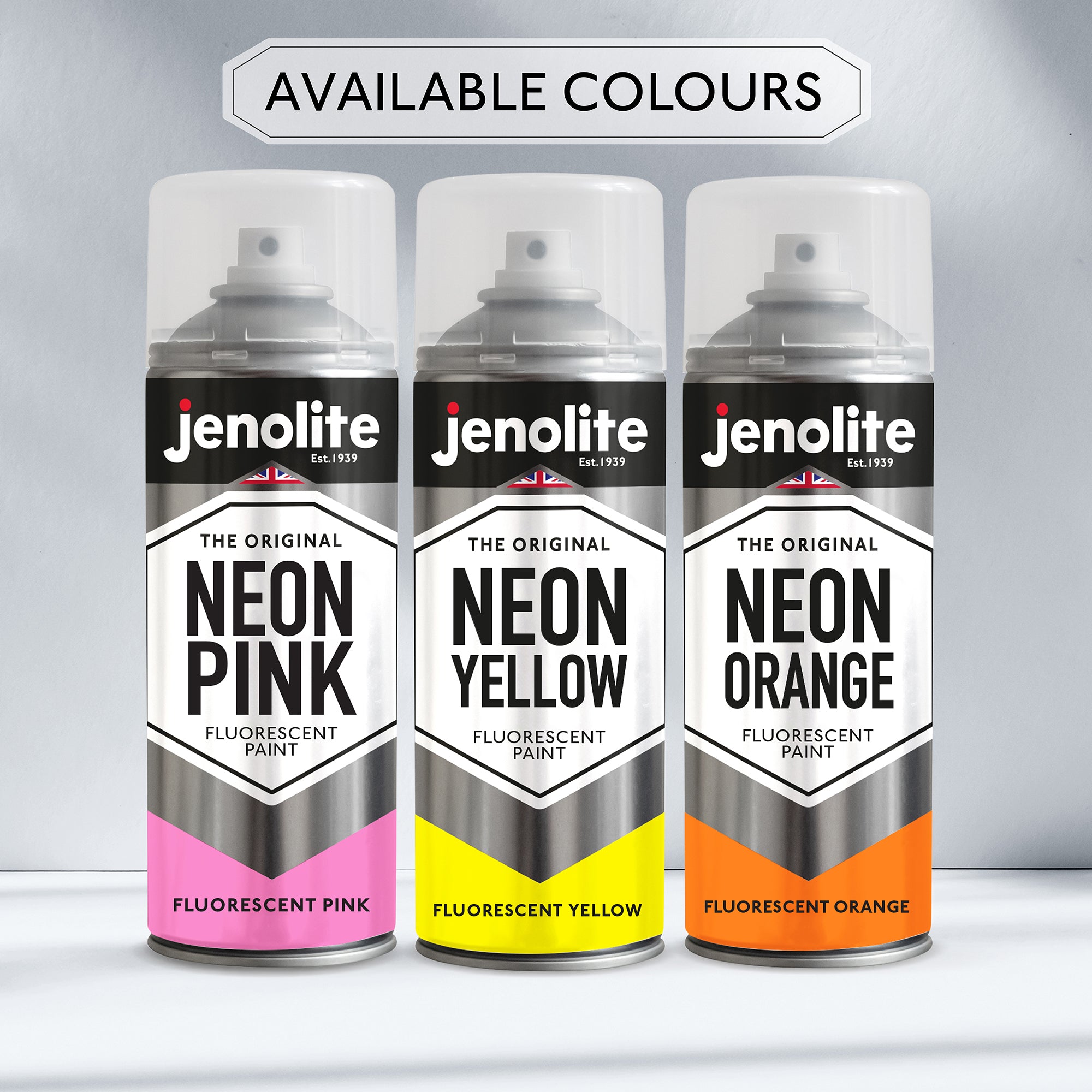 Neon Fluorescent Spray Paint JENOLITE - Main Image