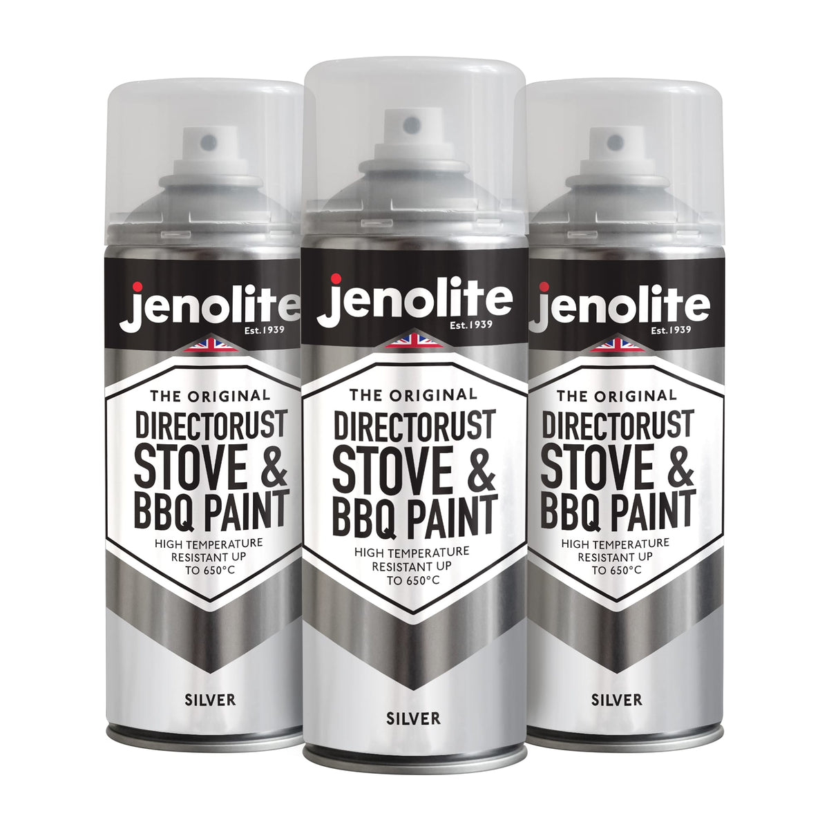 DIRECTORUST BBQ & Stove Spray Paint | 400ml | 650c+