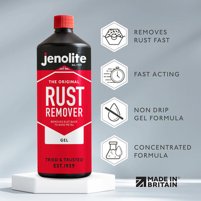 Rust Remover Concentrated Gel | 40ml, 1 Litre, 5 Litre