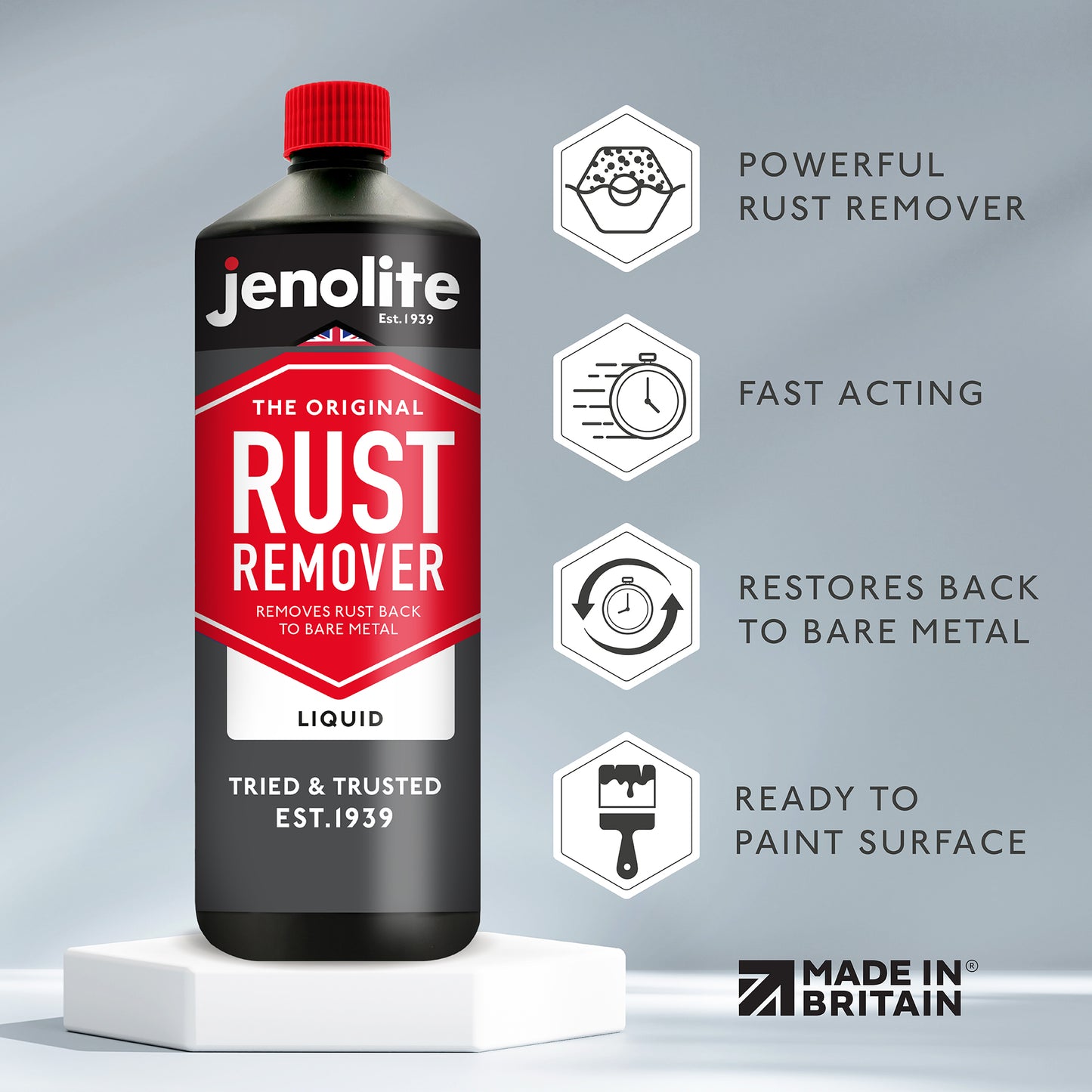 Original Rust Remover Liquid | 500ml, 1 Litre, 5 Litre