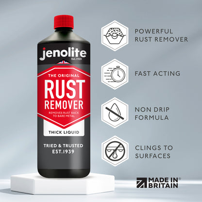 Rust Remover Thick Liquid | Non-Drip Formula | 150ml, 500ml, 1 litre, 5 Litre
