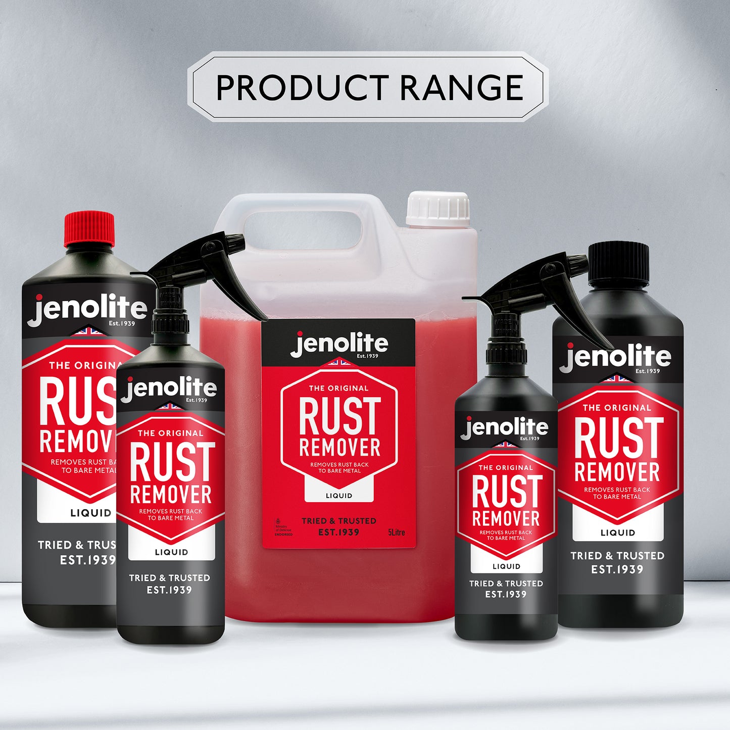 Original Rust Remover Liquid | 500ml, 1 Litre, 5 Litre