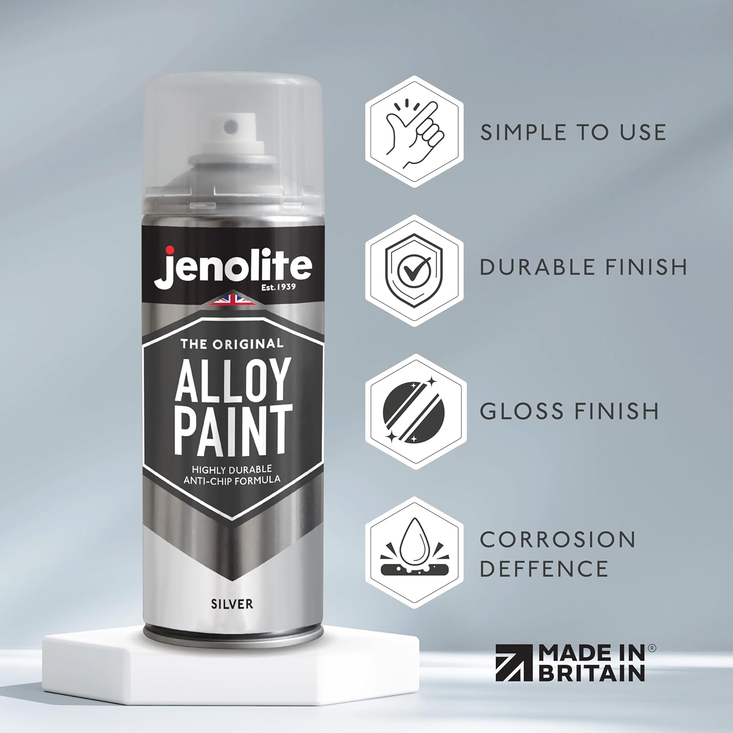 Alloy Wheel Spray Paint | Silver | 400ml