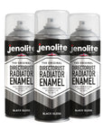 DIRECTORUST Radiator Enamel Paint | 400ml Aerosol | Black, Silver, White