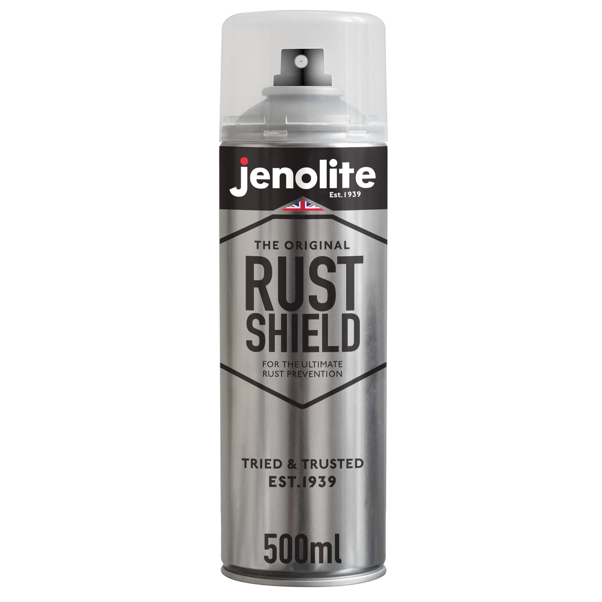 Rust Shield Clear Metal Lacquer | 4 x 500ml | Rust Protection Spray