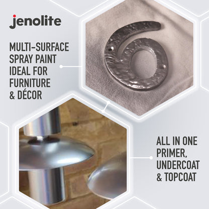 Chrome Effect Aerosol Spray Paint - Multi-Surface