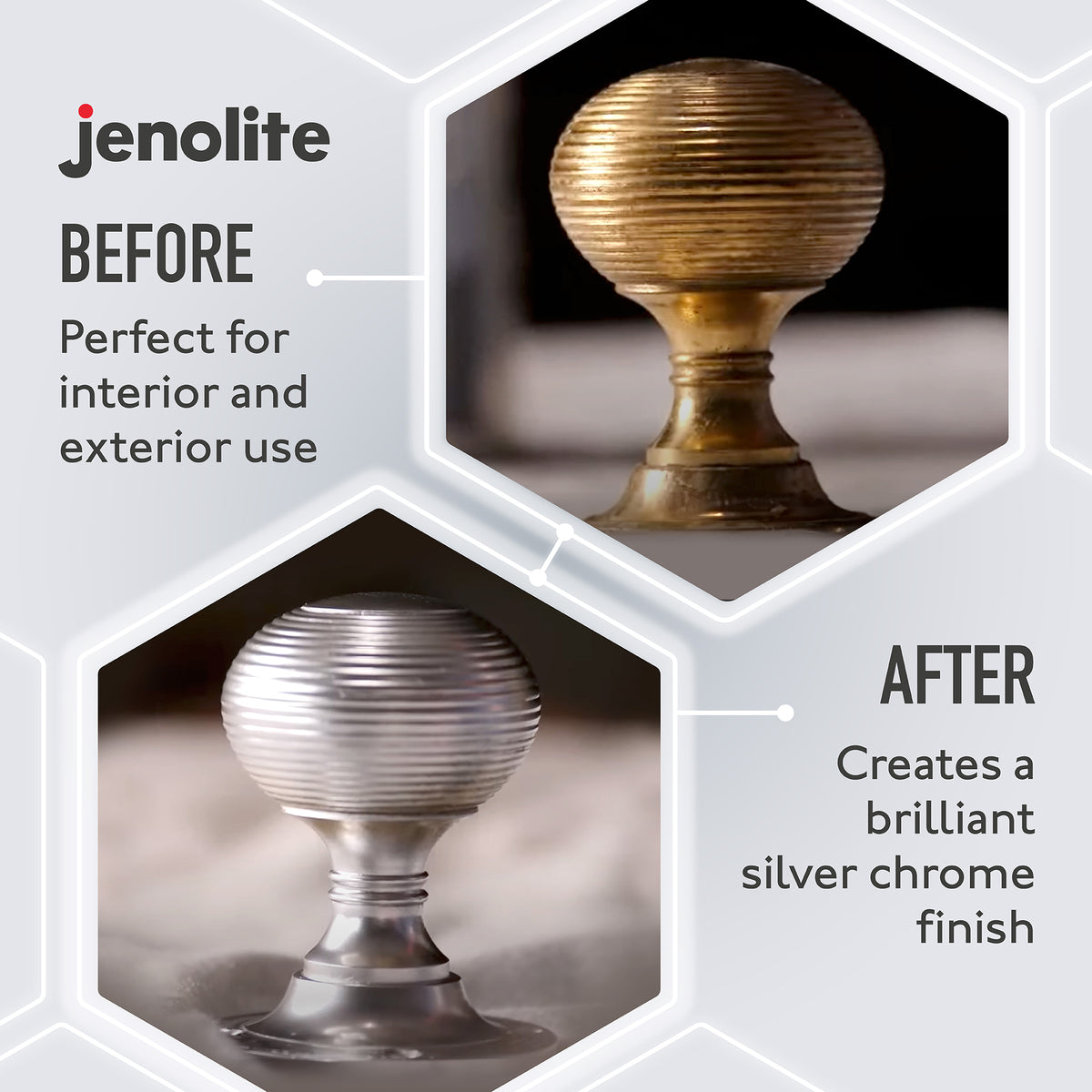 Chrome Effect Aerosol Spray Paint - Multi-Surface