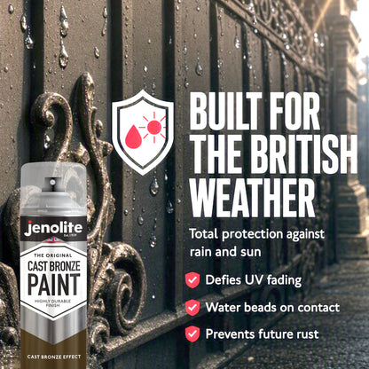 Cast Effect Spray Paint | Iron or Bronze Finish | Multi Surface Spray Paint