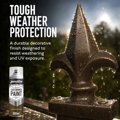 Cast Effect Spray Paint | Iron or Bronze Finish | Multi Surface Spray Paint