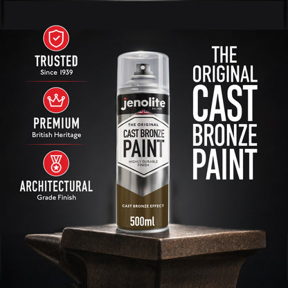 Cast Effect Spray Paint | Iron or Bronze Finish | Multi Surface Spray Paint