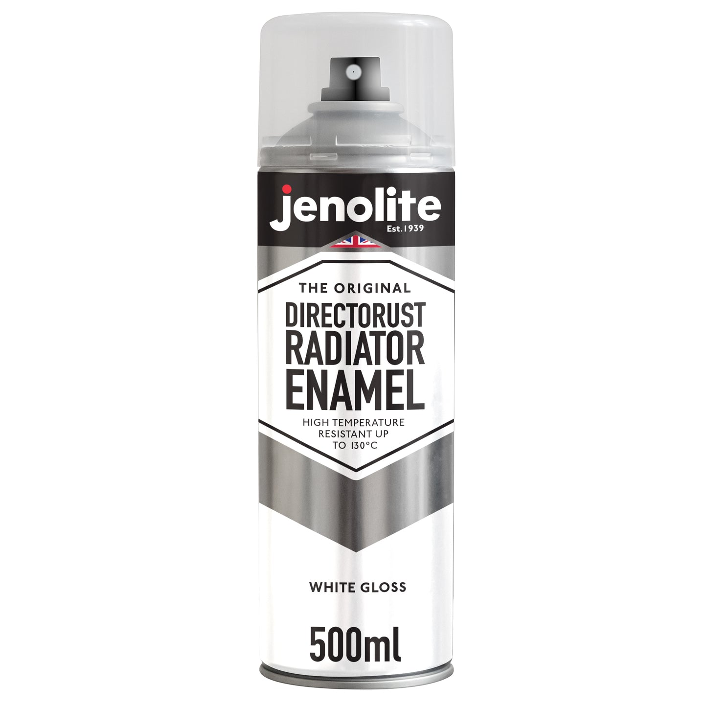 DIRECTORUST Radiator Enamel Paint | Aerosol | Black, Silver, White