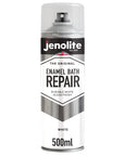 Enamel Bath Repair Spray Paint 500ml - White Gloss Finish - Baths, Sinks & Shower Trays