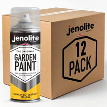 DIRECTORUST Spray Paint | Chalky Finish | Buttercup Yellow | 12 x 400ml | RAL 1018