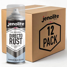 DIRECTORUST Spray Paint | Gloss | Powder Blue | 12 x 400ml | RAL 240 80 10