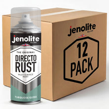 DIRECTORUST Spray Paint | Gloss | Turquoise | 12 x 400ml | RAL 6034