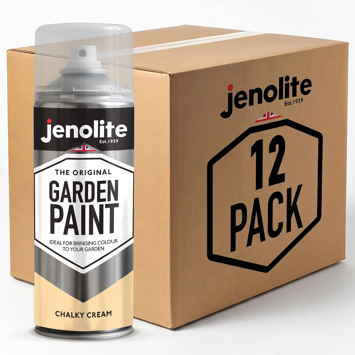 DIRECTORUST Spray Paint | Chalky Finish | Cream | 12 x 400ml | RAL 075 90 20