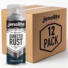 DIRECTORUST Spray Paint | Gloss | Charcoal Grey | 12 x 400ml | RAL 7016
