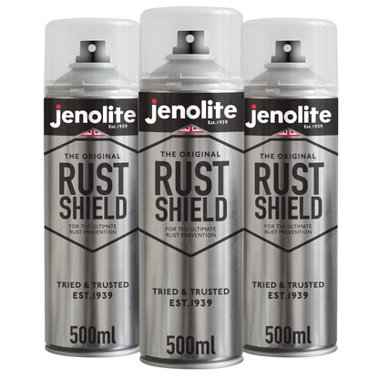 Rust Shield Clear Metal Lacquer | 500ml | Rust Protection Spray