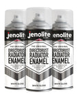 DIRECTORUST Radiator Enamel Paint | 400ml Aerosol | Black, Silver, White