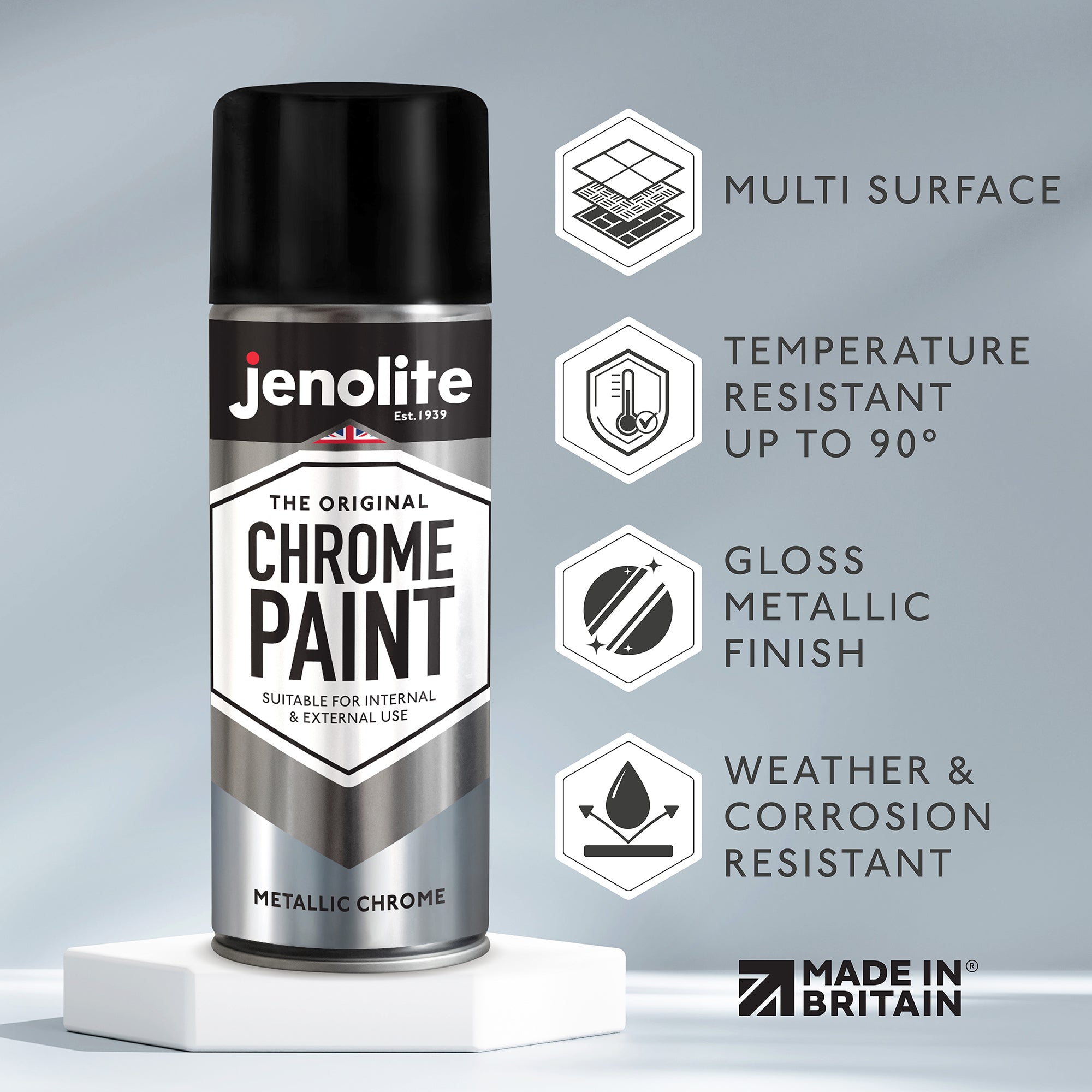 Chrome Paint | 400ml | Aerosol Spray Paint