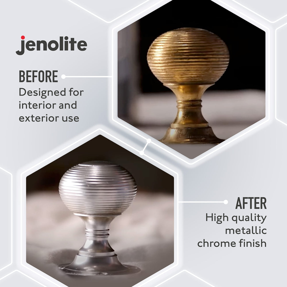 Chrome Paint | 4 x 500ml | Aerosol Spray Paint - Value Pack