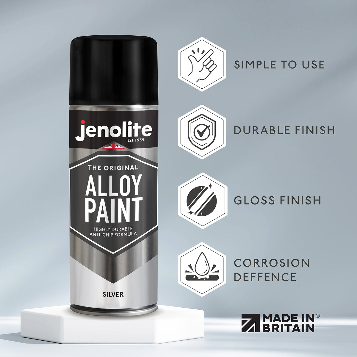 Alloy Wheel Spray Paint | Silver | 400ml