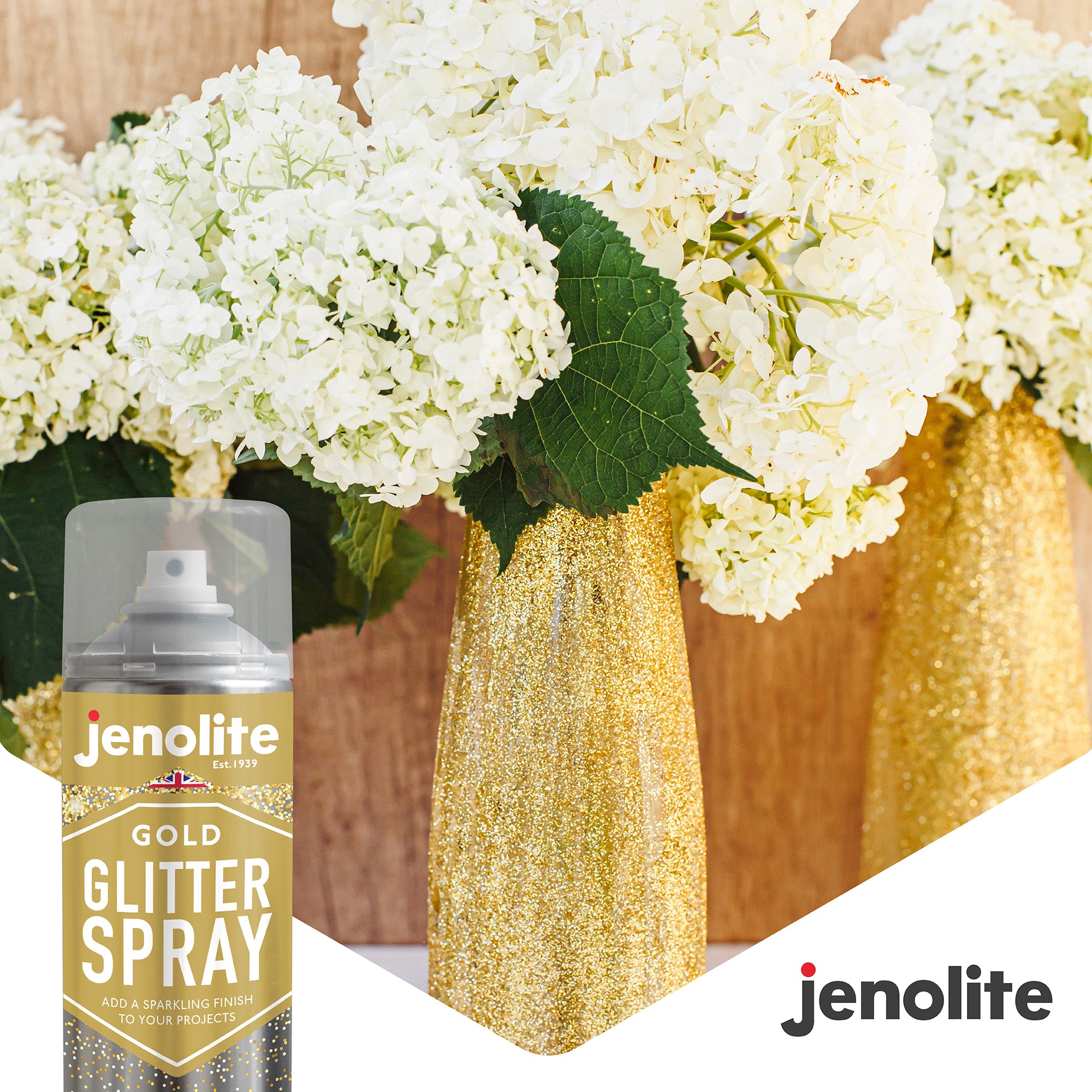 Glitter Spray Clear Sealant | 400ml | Clear Lacquer With Fine Glitter | Ideal for Crafting, Hobbies &amp; Decorations