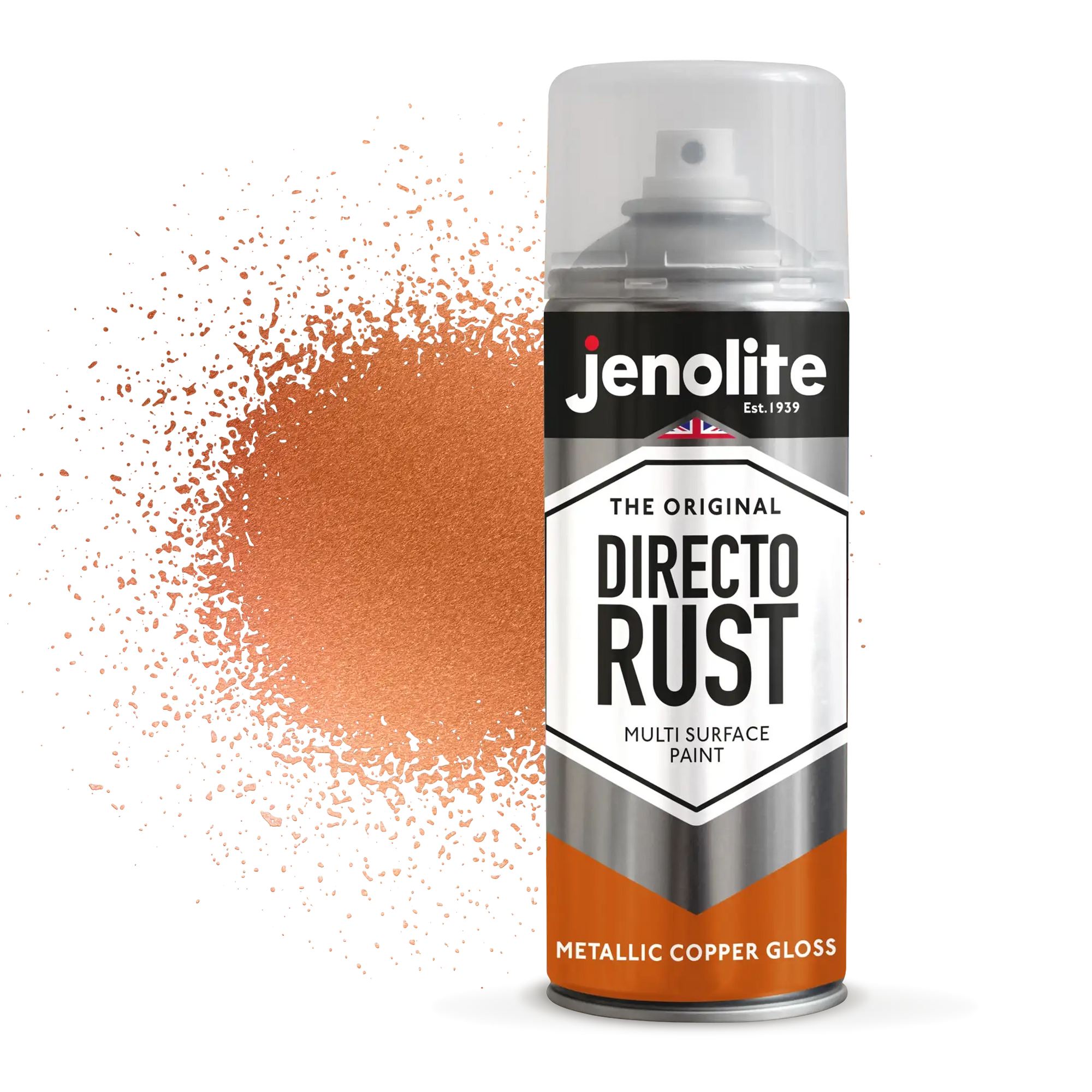 DIRECTORUST Gloss Spray Paint | METALLIC | 400ml | Multi Surface