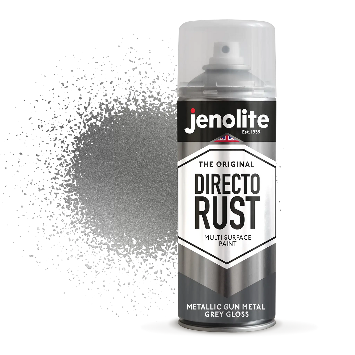 DIRECTORUST Spray Paint | METALLIC GLOSS | 400ml | Multi Surface Spray Paint