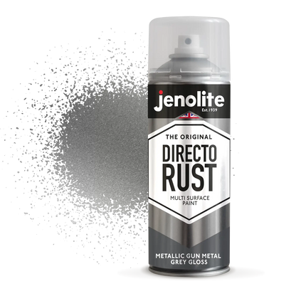 DIRECTORUST Spray Paint | METALLIC GLOSS | 400ml | Multi Surface Spray Paint