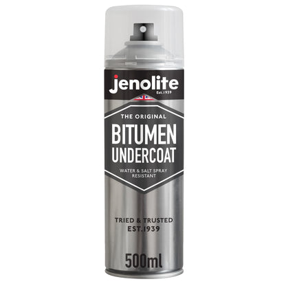 Bitumen Undercoat Anti-Corrosion Spray Paint | 500ml | Black
