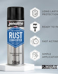Rust Converter Epoxy Aerosol | 500ml | Turns Rust into Ready To Paint Surface