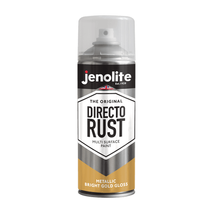 DIRECTORUST Spray Paint | METALLIC GLOSS | 400ml | Multi Surface Spray Paint