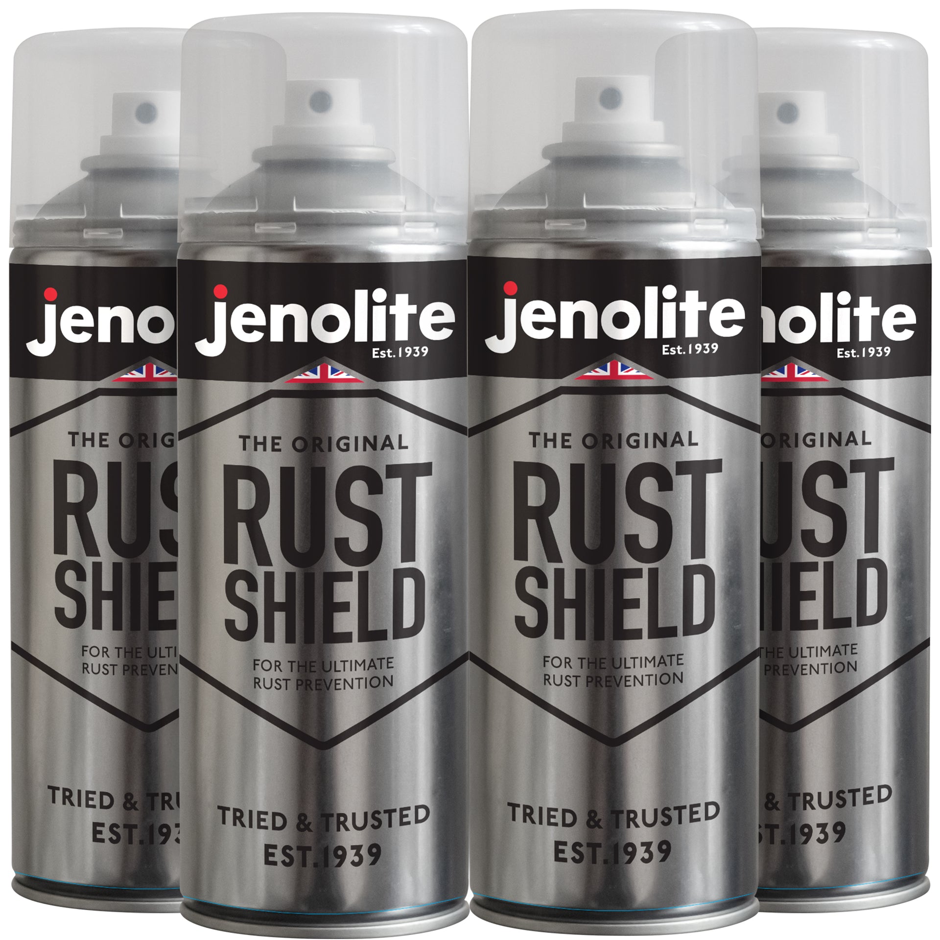 Shield Clear Metal Lacquer 4 x Protection Spray