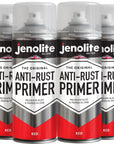 Anti-Rust Primer Spray Paint | 4 x 400ml | Red | Metal Primer
