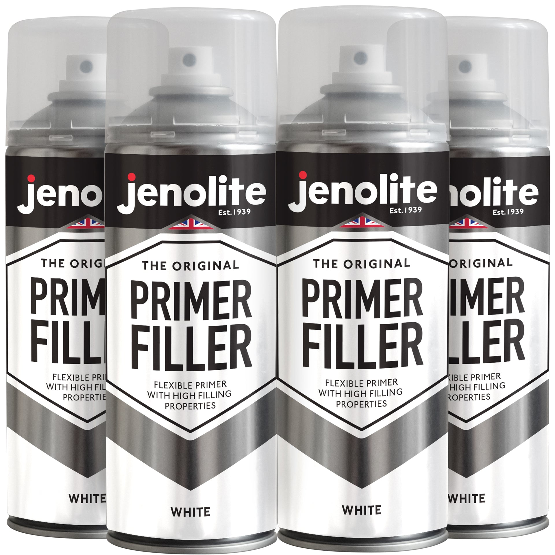 Primer Filler 4 x Aerosol Spray Paint