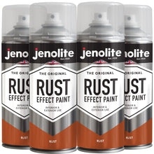 Rust Effect Spray Paint | 4 x 400ml | Textured Paint Weathered Rusted Metal Look & Feel